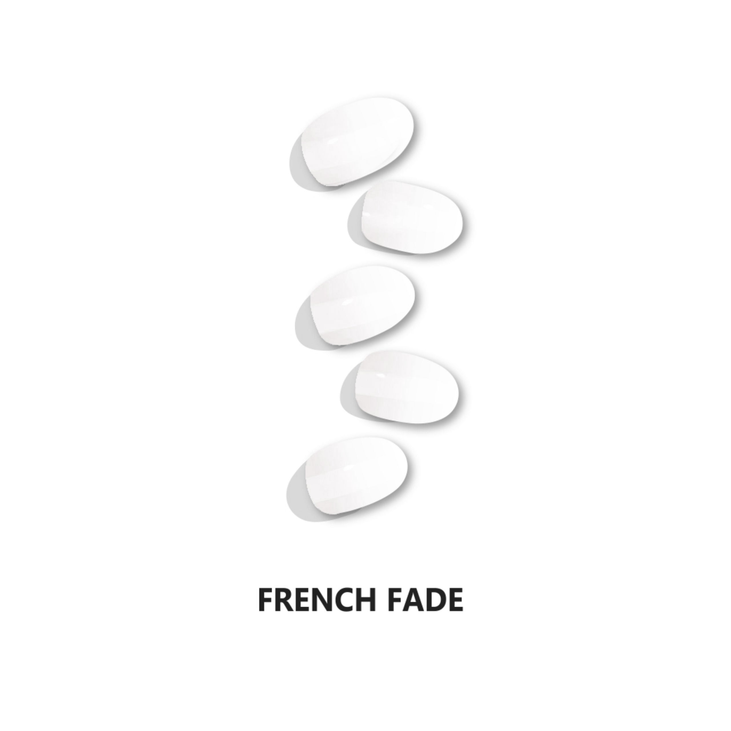 French Fade Semicured Gel Nail Wraps