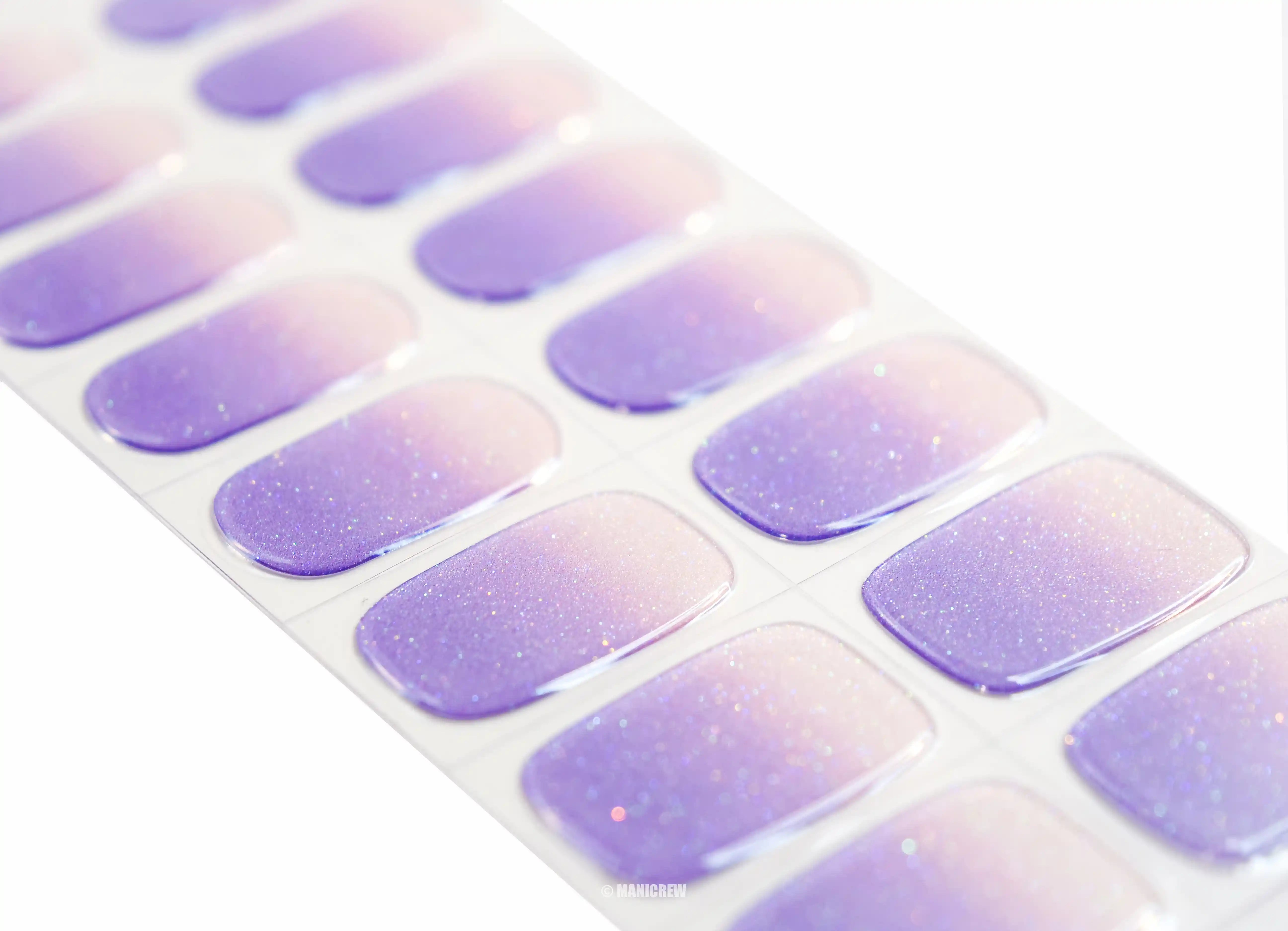 Purple Haze Semicured Gel Nail Wraps