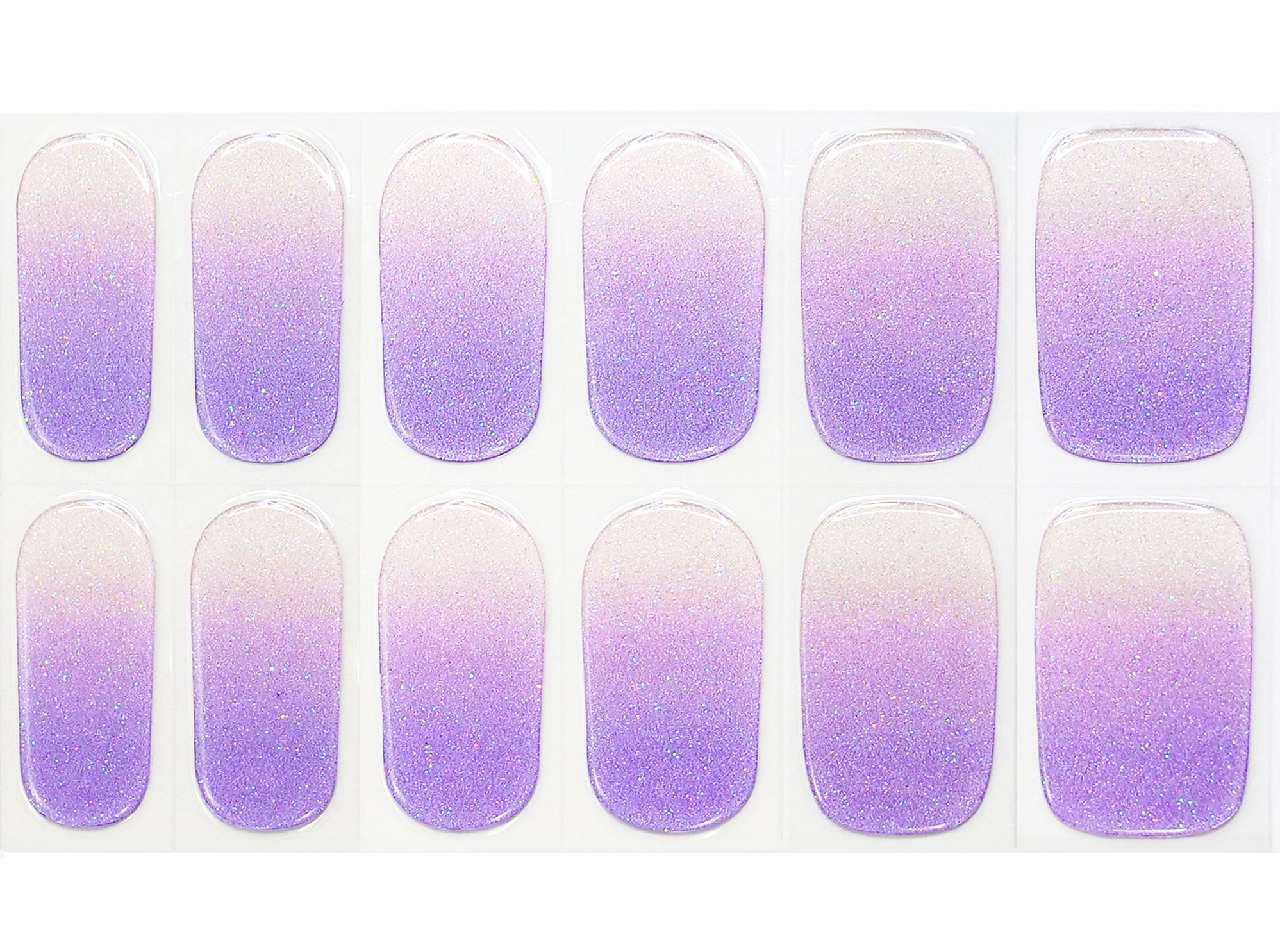 Purple Haze Semicured Gel Nail Wraps